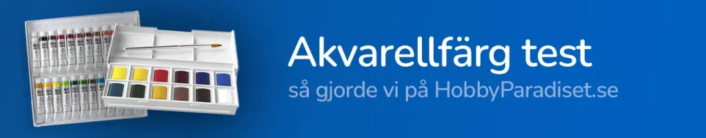 Akvarellfärg test