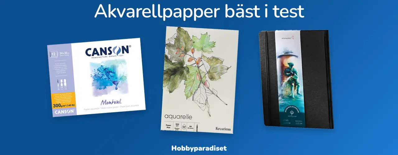 Akvarellpapper bäst i test