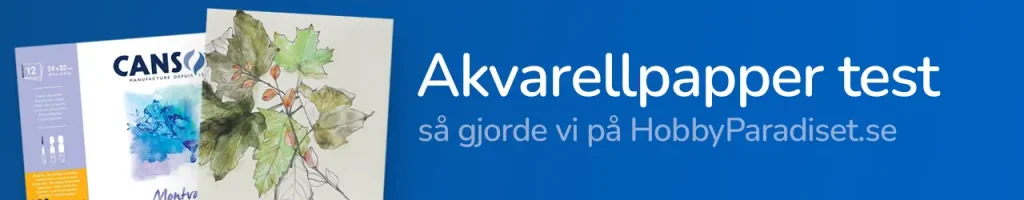 Akvarellpapper test