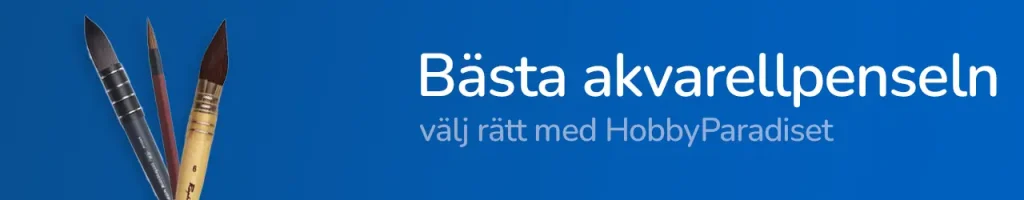 Bästa akvarellpenseln