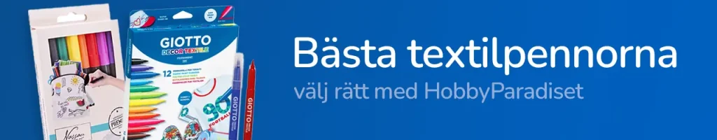 Bästa textilpennorna