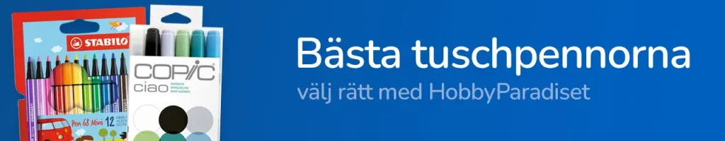 Bästa tuschpennorna