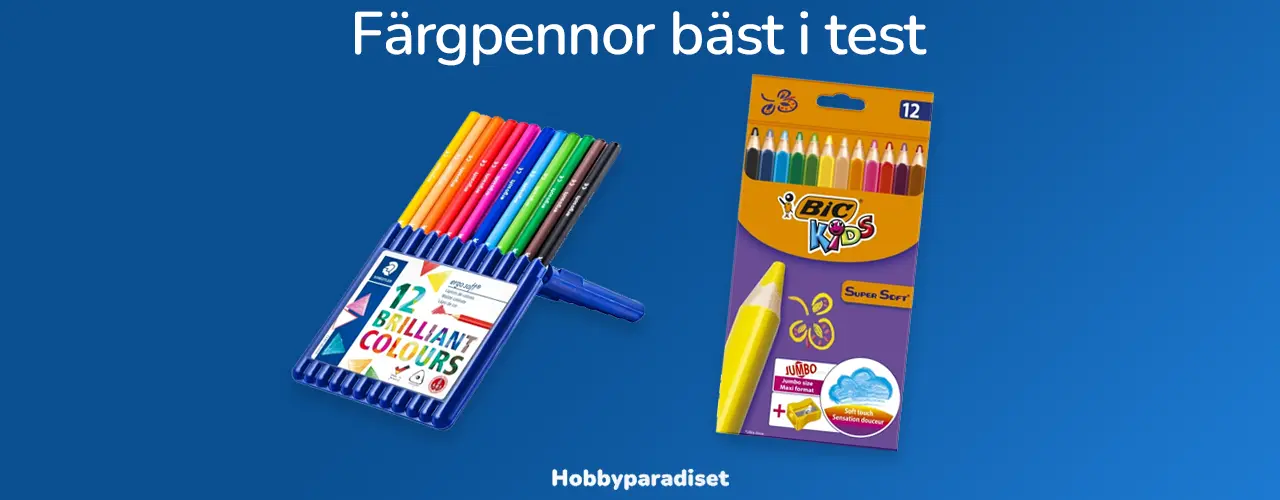 Färgpennor bäst i test