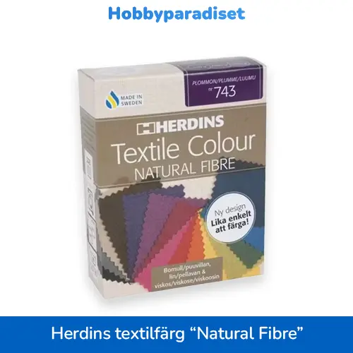 Herdins textilfärg “Natural Fibre”