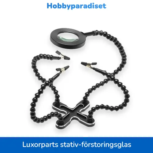 Luxorparts stativ-förstoringsglas