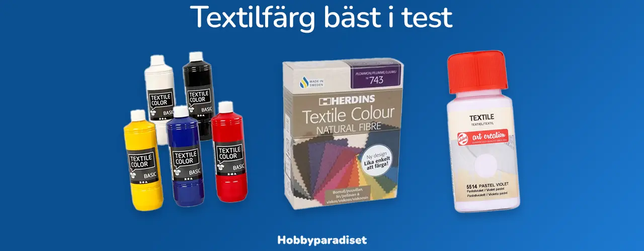 Textilfärg bäst i test