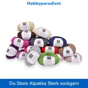 Du Store Alpakka Sterk sockgarn